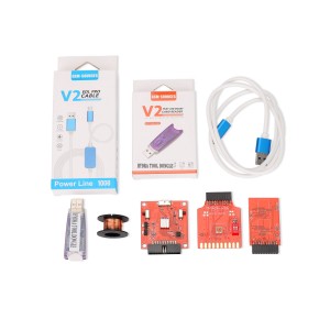 Hydra Dongle + EDL  PRO V2  Type-C USB Cable+ + eMMC ISP Adapters Tool (eMMC and ISP pinouts USB 3.0)