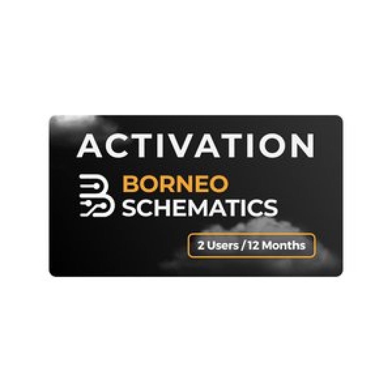 Borneo Schematics Activation (1 User / 12 Months)