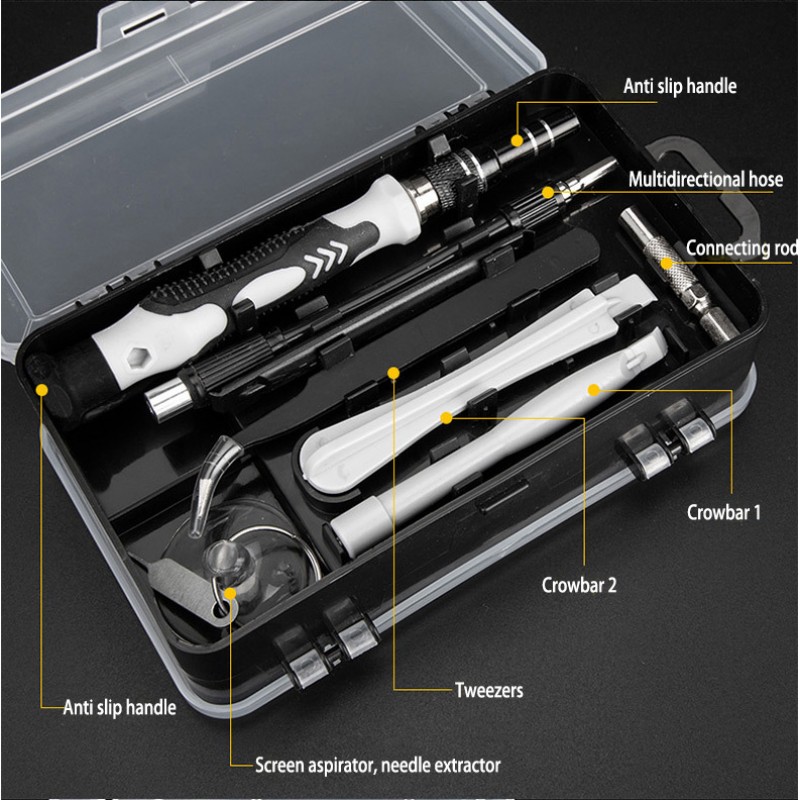 115 in 1 Screwdriver Set Precision Magnetic Screwdriver Kit Tools