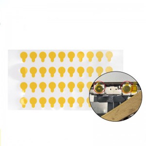 4.5mm/8mm/10mm Front Rear Camera Infra-red Dot Matrix Dust Proof Tape Protective Sticker