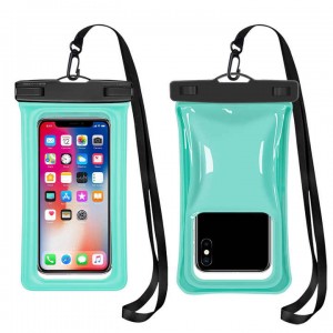 Universal Beach PVC Cases Swimming Floating Drying Bags Waterproof Mobile Phone Bag Pouch for Mobile Phones