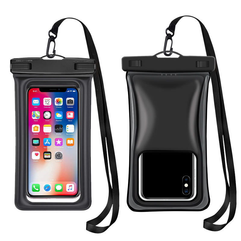 Universal Beach PVC Cases Swimming Floating Drying Bags Waterproof Mobile Phone Bag Pouch for Mobile Phones