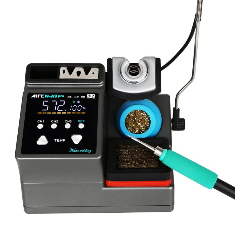 AIFEN A9 PRO With C210 C245 C115 Handle Lead-free Electronic PCB Welding Rework Soldering Station 