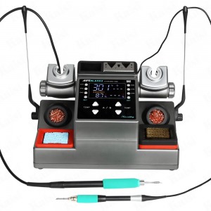 AIFEN A902 Dual Soldering iRon Soldering Station 115/210/245 Soldering Tips