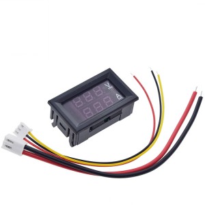 DC 0-100V 10A Digital Voltmeter Ammeter Dual LED Display Voltage Detector