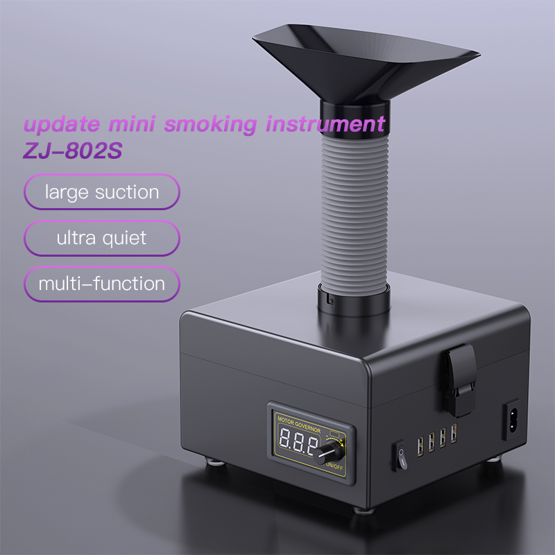 ZJ- 802 ZJ- 802S Welding Fume Extractor Air Dust Fume Purifier