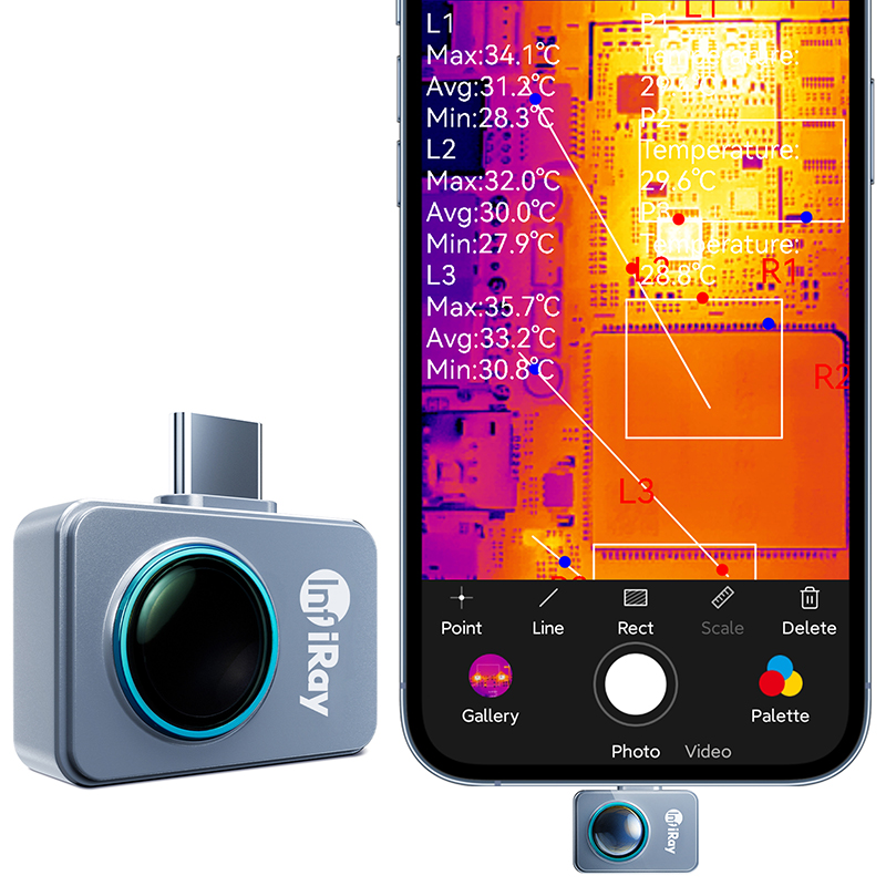 Infiray P2 pro Infrared Thermal Camera with Thermal Module