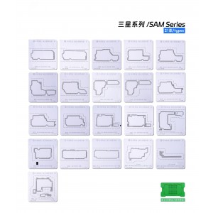 Mijing  SAM Series (21 types ) Stencil for Middle BGA Reballing 
