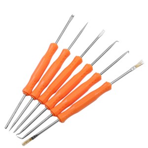 6PCS Soldering Assist Disassemble Tool Set for PCB Electronic Components Repair