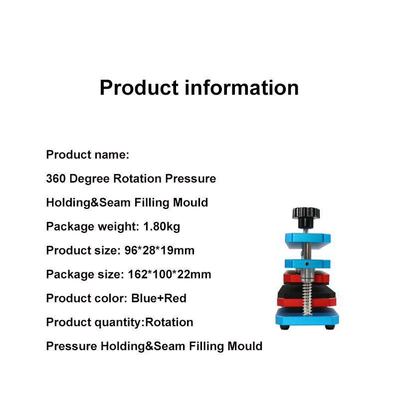 Gtoolspro G0-015 360° Rotation Pressure Holding & Seam Filling Mold for Phone Screen Replacement