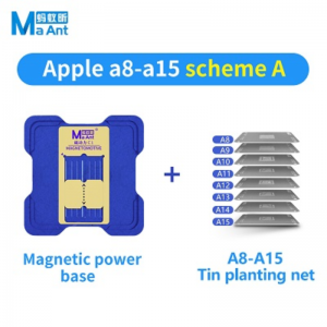 MaAnt Magnetic BGA Reballing Stencil Platform for IPhone  A8-A16