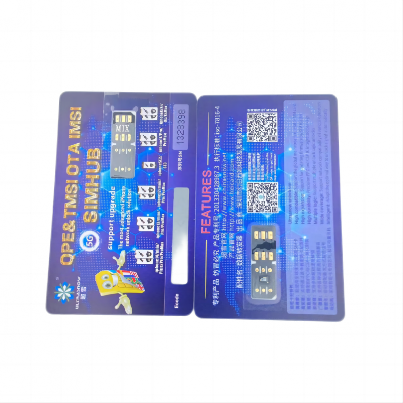 Heicard QPE & TMSI OTA ICCID Simhub Sim Card Support Update for iPhone 6 to 14Pro Max