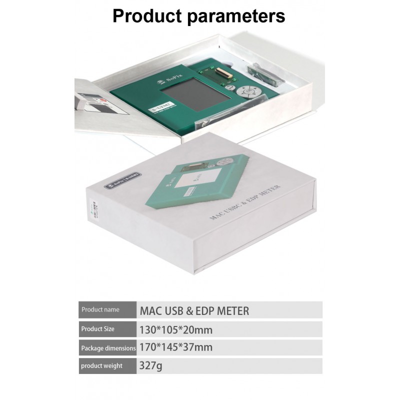 Sofix S-UEM2 Tester for USB-C EDP Connector of MacBook Logic Board