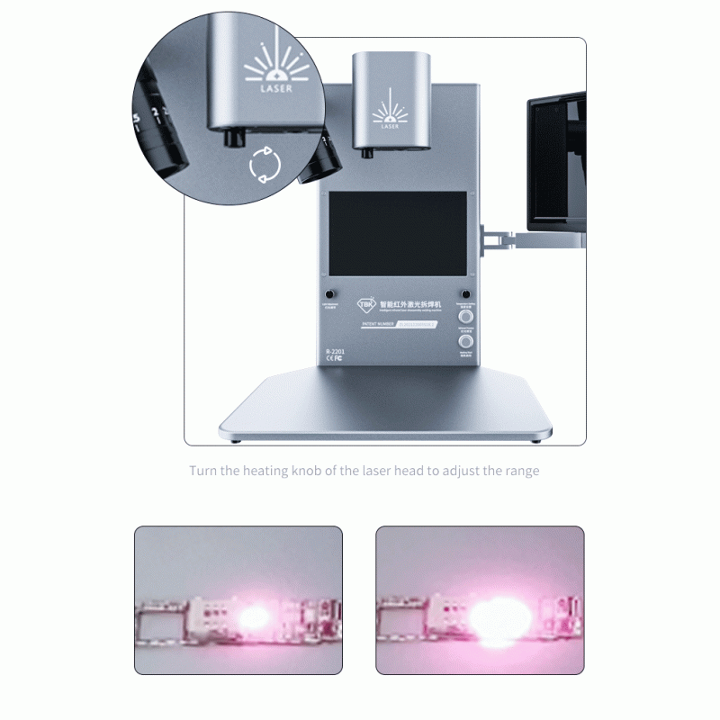 TBK-R2201 Intelligent infrared laser desoldering machine