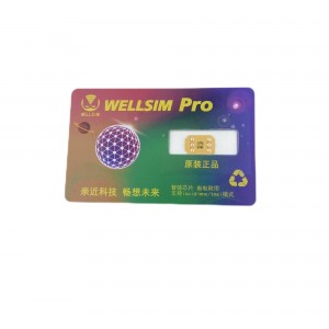 Wellsim pro 5g V3.4 with QPE -Esim 5G mode for iphone6 to 14promax