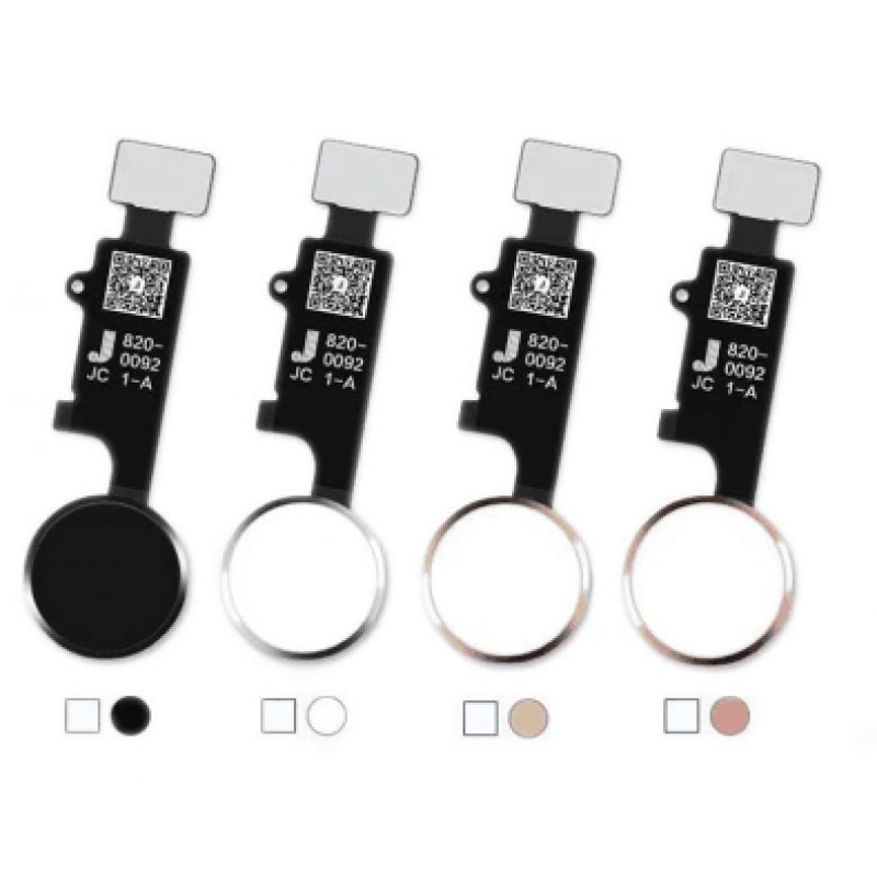 JC Universal Home Button With Return Function Fingerprint Flex Cable (No Touch ID Function) For IPhone 8 Plus / 8 / 7 Plus / 7
