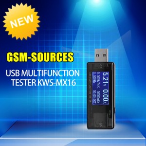 USB CHARGER TESTER KWS-MX16
