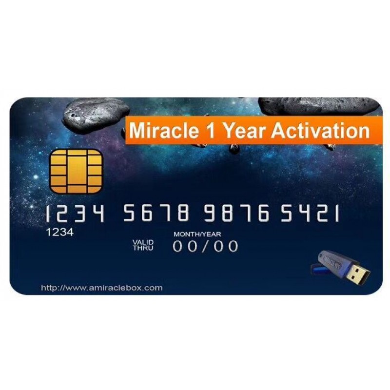 1 Year Renewal for Miracle Box with Miracle Key Dongle