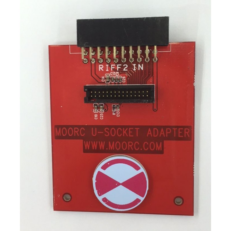 MOORC U-Socket Adapter for Riff Box 2