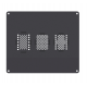 QianLi Universal Hard Disk Module NAND 3D BGA Reballing Black Stencil For IPhone 8 / 7 / 6S /6