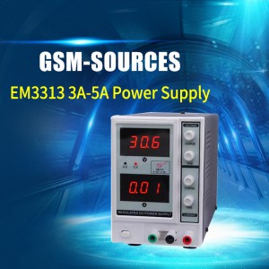 EM3313 3A 5A POWER SUPPLY