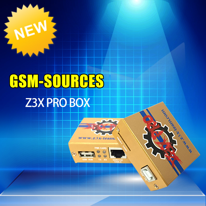 Z3X Box Pro Samsung Activated Golden Edition without Cable Set