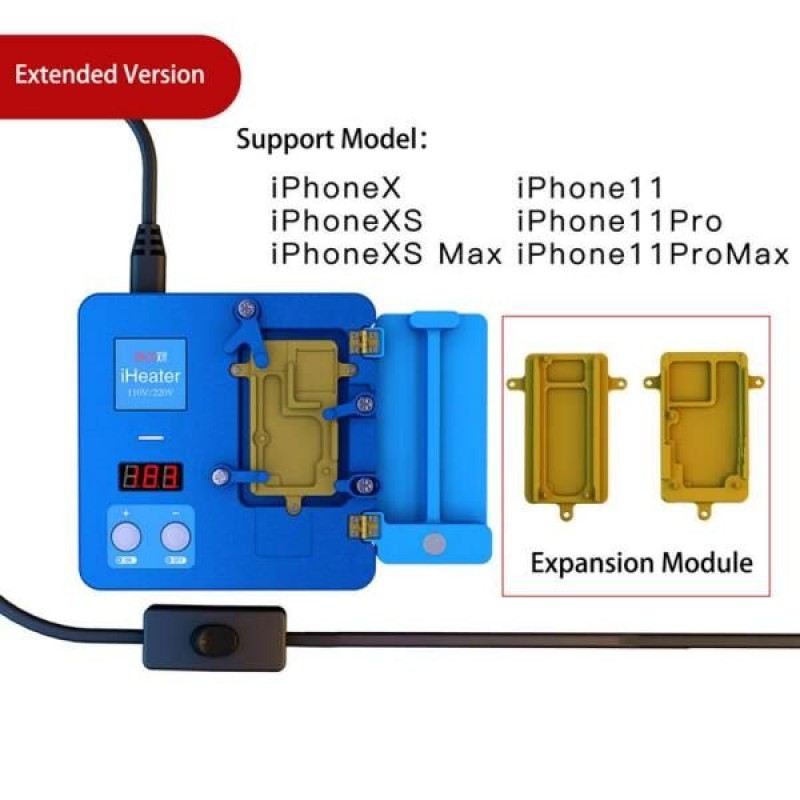 iHeater Thermostat Remove Welding Platform Desoldering Heater for iPhone XR / Xs /Xs Max / 11 / 11 Pro / 11 Pro Max