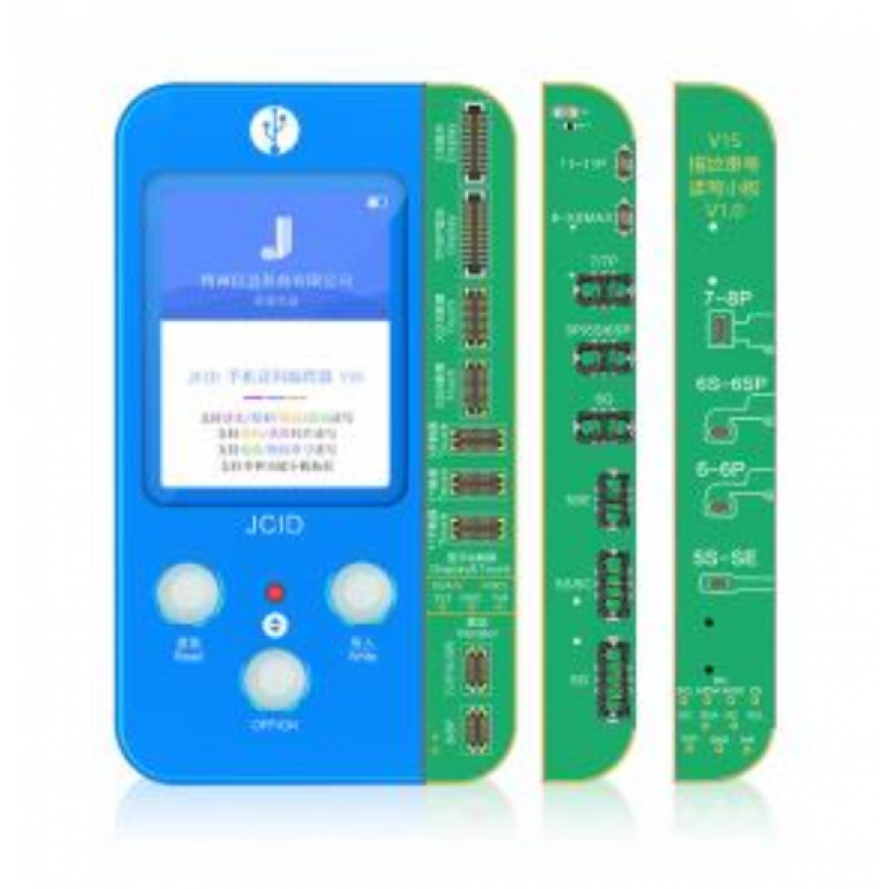 JC V1S Phone Code Reading Photosensitive Original Color Touch Screen Battery Fingerprint Serial Number Programmer for iPhone 7-11Pro Max
