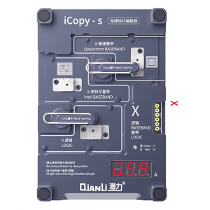 TOOLPLUS QIANLI ICOPY-S DOUBLE - SIDED 4IN1 LOGIC BASEBAND EEPROM CHIP NON-REMOVAL FOR IPHONE X